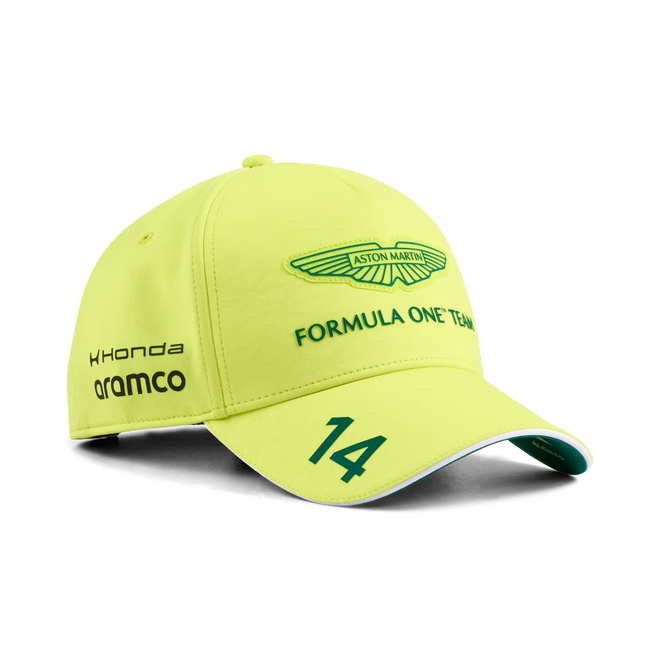 Fernando Alonso 2026 Aston Martin Aramco F1 Team Lime Cap