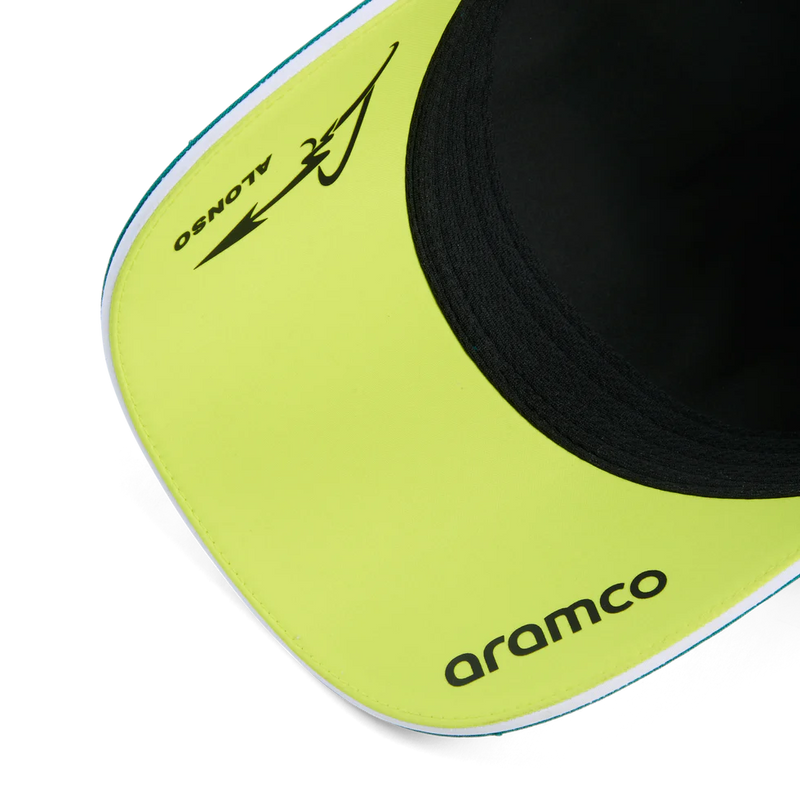 Fernando Alonso 2026 Aston Martin Aramco F1 Team Lime Cap