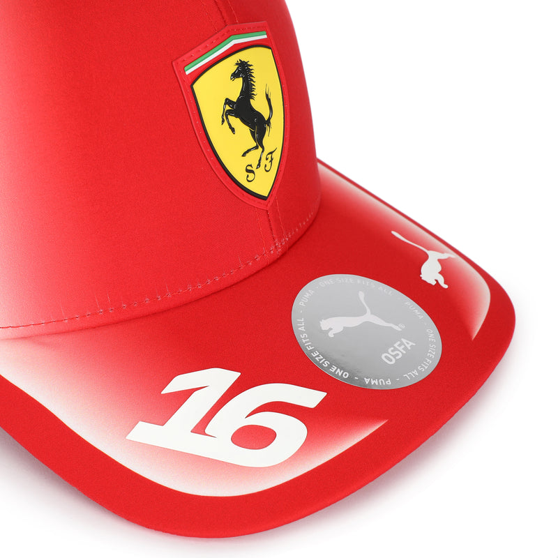 Charles Leclerc 2026 Scuderia Ferrari F1 Team Replica Cap