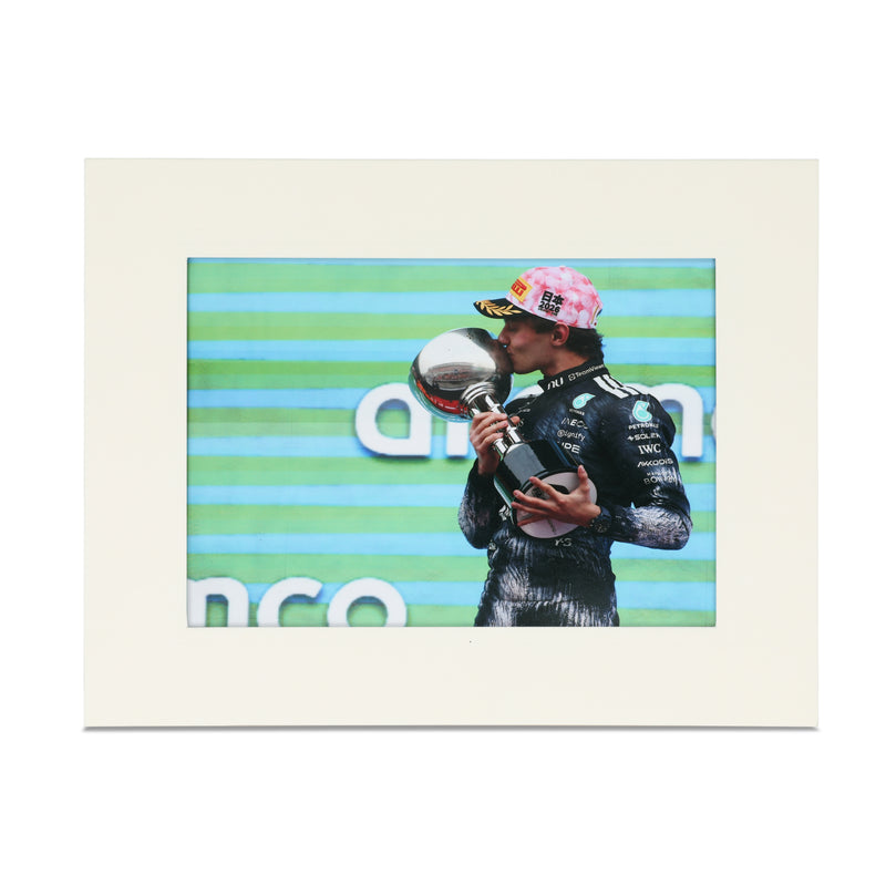 Kimi Antonelli 2026 Mercedes-AMG Petronas F1 Team - Japan GP - White Strut Mount Print