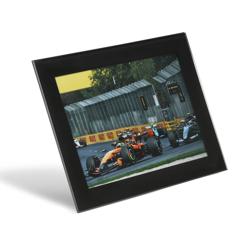 Lando Norris 2026 McLaren Mastercard F1 Team - Australia GP - Glass Slate Frame Print