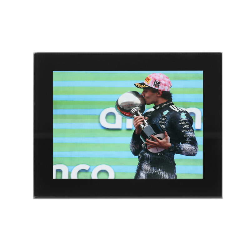 Kimi Antonelli 2026 Mercedes-AMG Petronas F1 Team - Japan GP - Glass Slate Frame Print