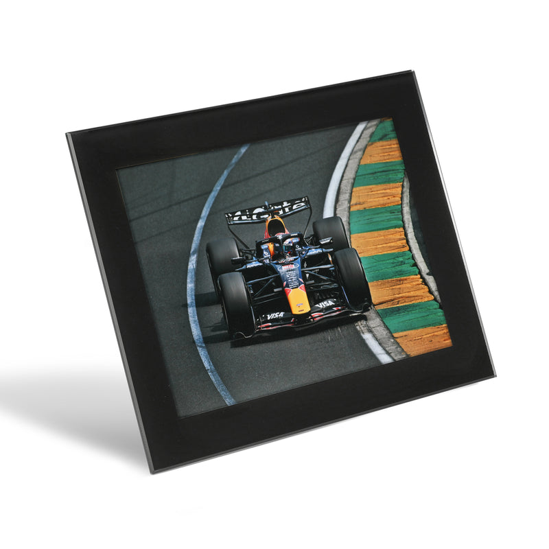 Max Verstappen 2026 Oracle Red Bull Racing - Australia GP - Glass Slate Frame Print