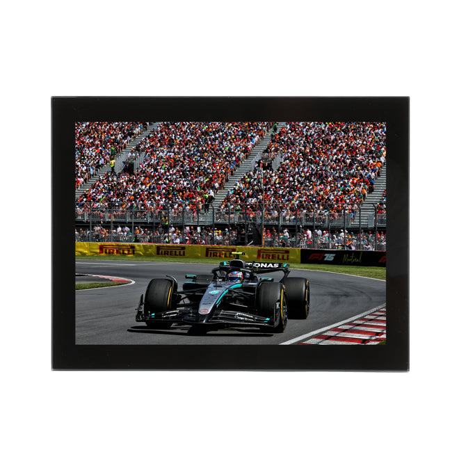 Kimi Antonelli 2025 Mercedes-AMG Petronas F1 Team Glass Frame Print - Canadian GP