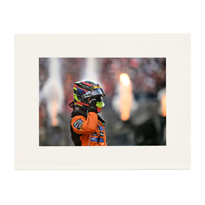 Oscar Piastri 2025 McLaren F1 Team Strut Mount Print - Dutch GP
