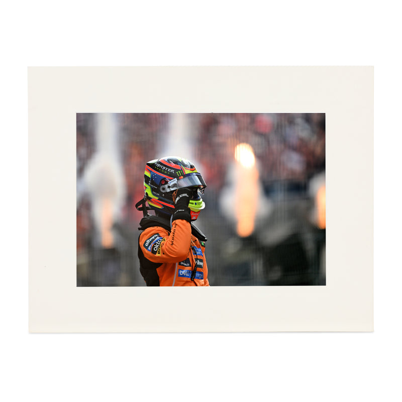 Oscar Piastri 2025 McLaren F1 Team Strut Mount Print - Dutch GP